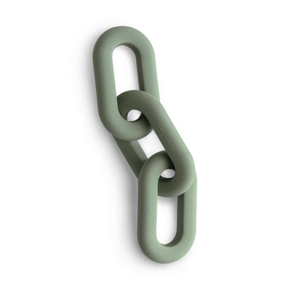 Mushie Teethers Links - Dried Green