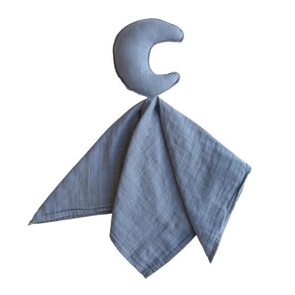 Mushie Lovey Blanket Moon - Tradewinds