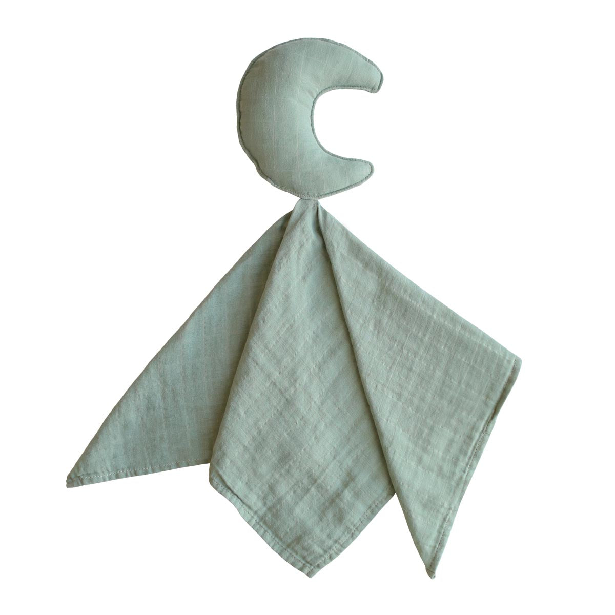 Mushie Lovey Blanket Moon, Roman Green