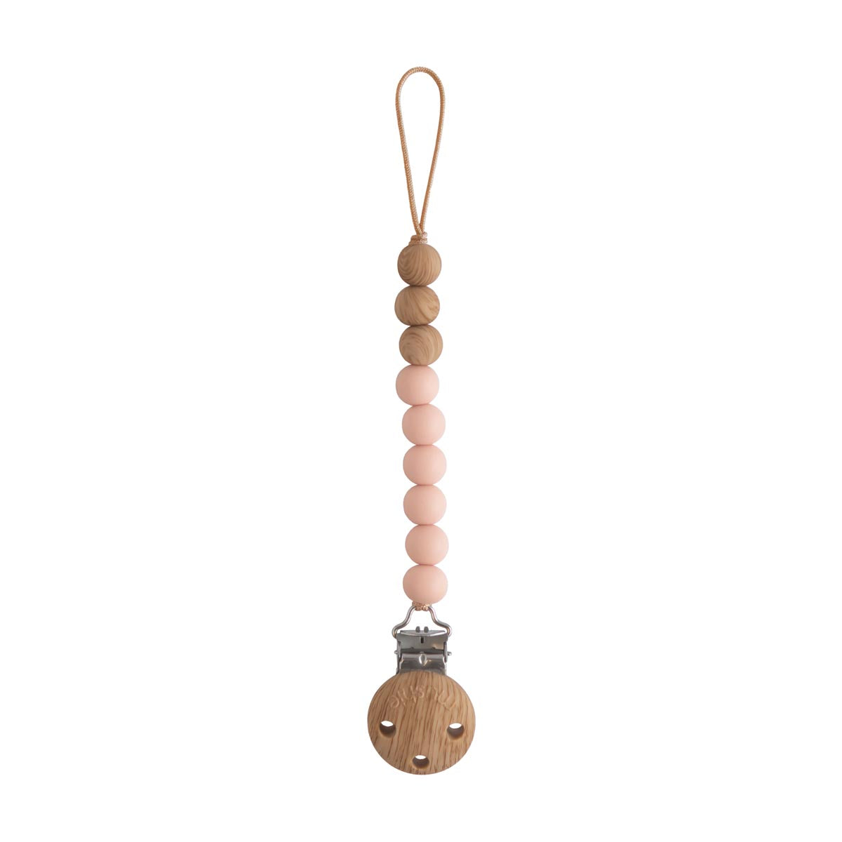 Mushie Pacifier Clip Eva - Pink