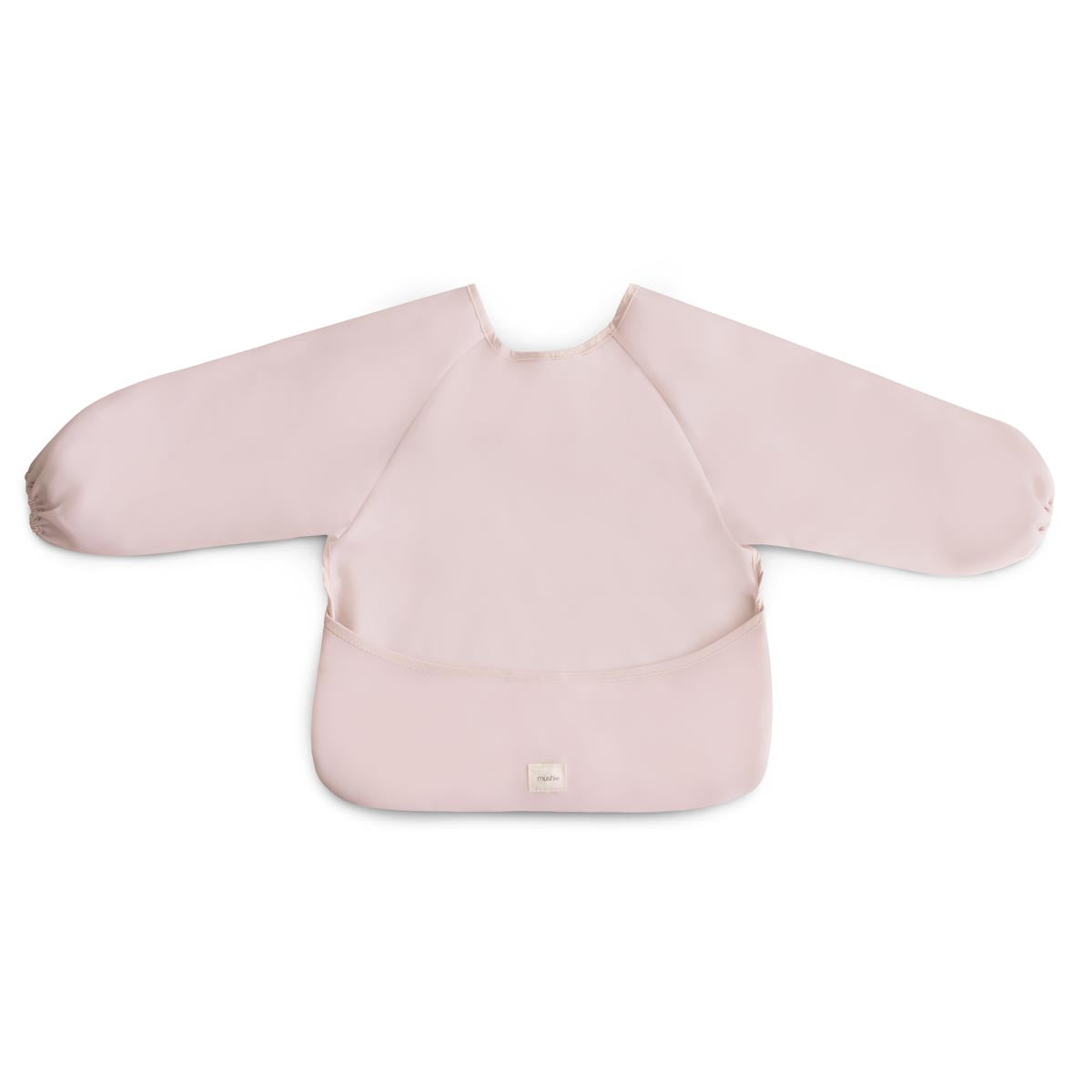 Mushie Long Sleeved Bib, Pink