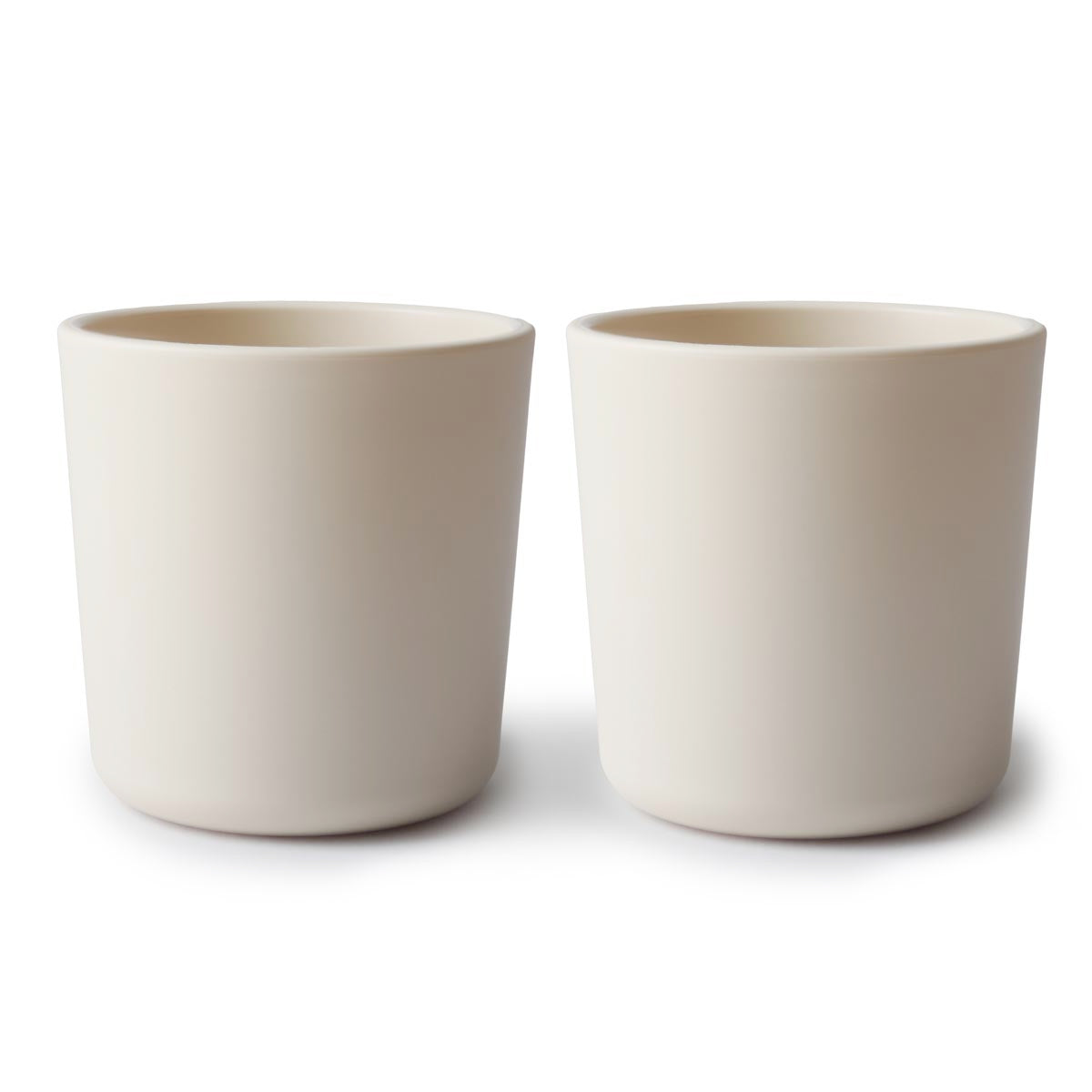 Mushie Cups 2pc - White