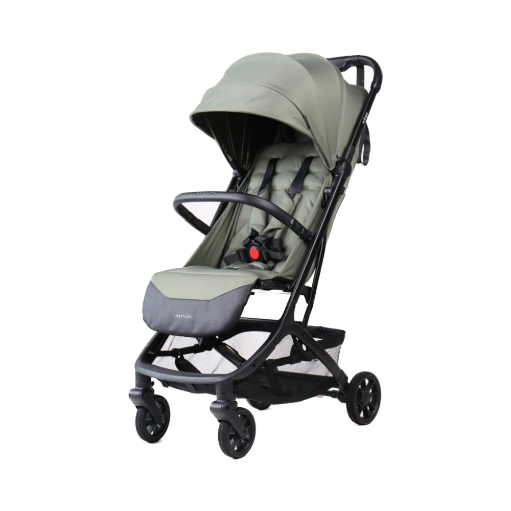 Babystudio Wings Travel Baby Stroller Ultra-Compact Lightweight Green