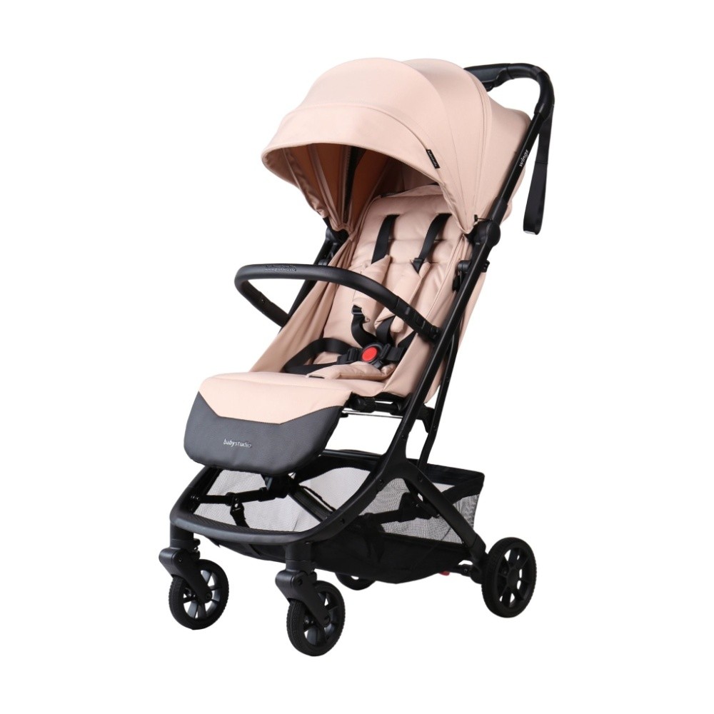 Babystudio Wings Travel Baby Stroller Ultra-Compact Lightweight Beige