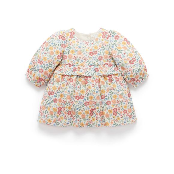 Purebaby Forest Dress - Wild Flower Print