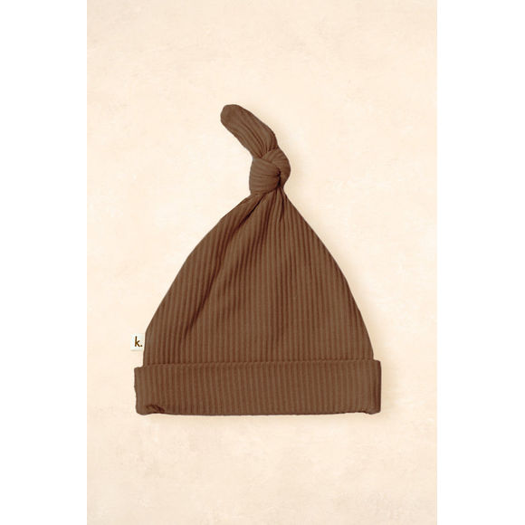 Kiin Bamboo Stretch Beanie - Chocolate