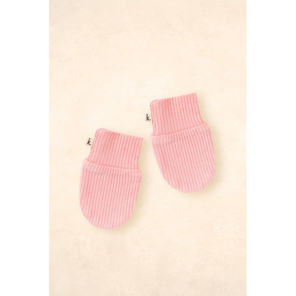 Kiin Bamboo Stretch Mittens - Peony