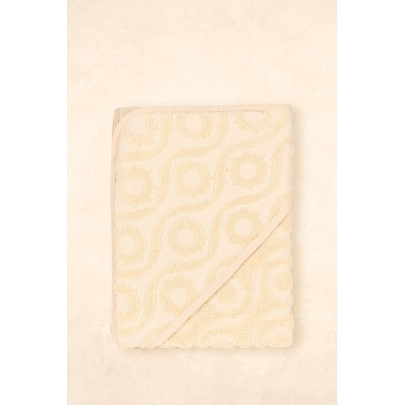 Kiin Hooded Beach Towel - Oat