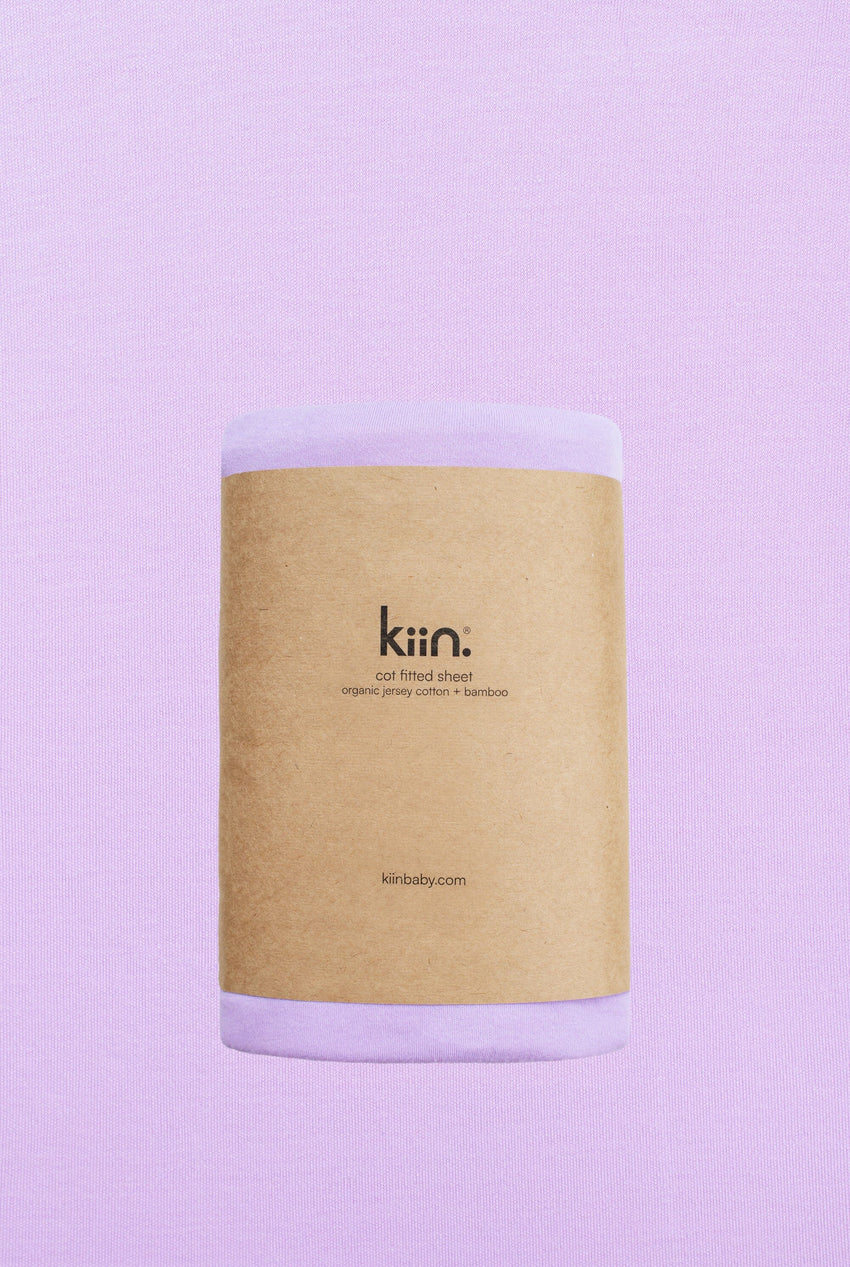 Kiin Cot Organic Sheet, Purple