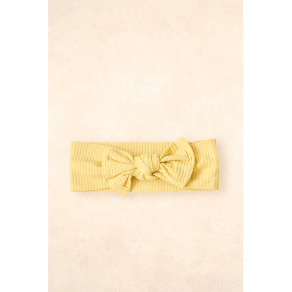 Kiin Bamboo Stretch Bow Headband - Buttercup