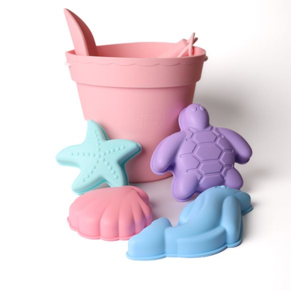 Soothe & Feed Silicone Beach Set - Blush