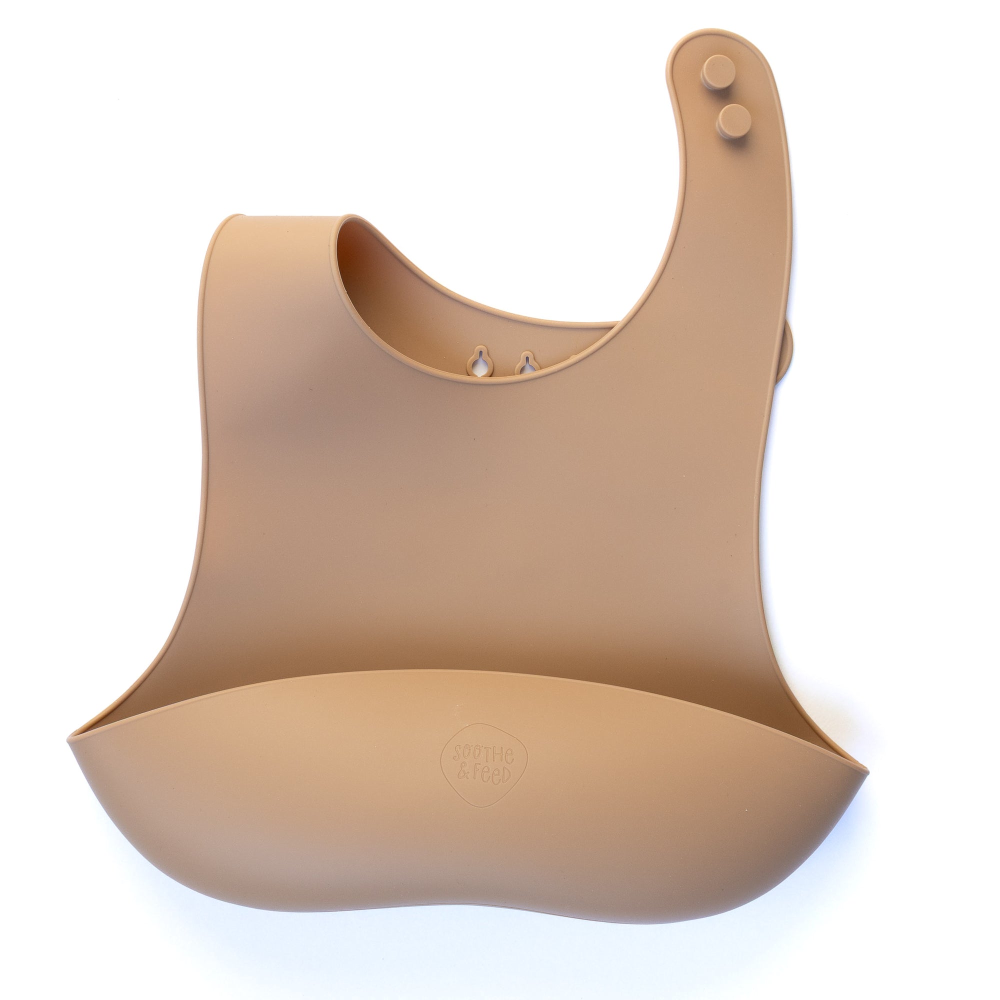 Soothe & Feed Bib, Clay