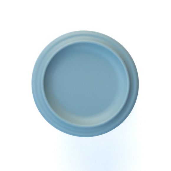 Soothe & Feed Silicone Snack Container - Round - Breeze