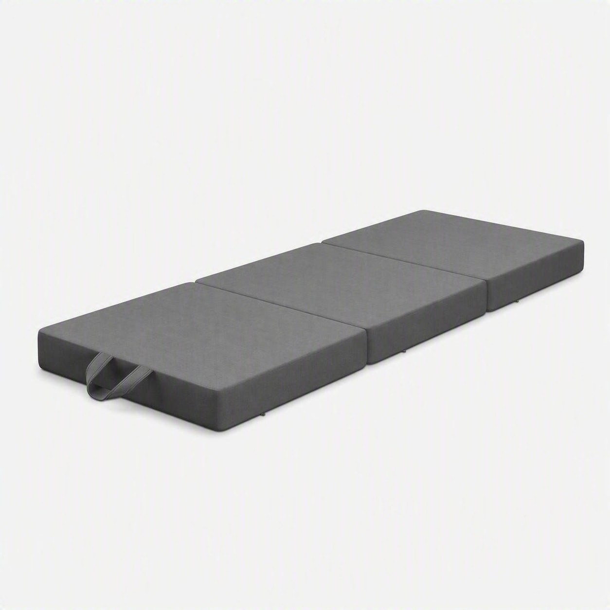 BedStory Folding Small Single Mattress with Firm Support Foam and Washable Cover, 15cm