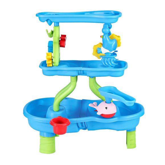Keezi 4-Tier Waterfall and Sandpit Toys