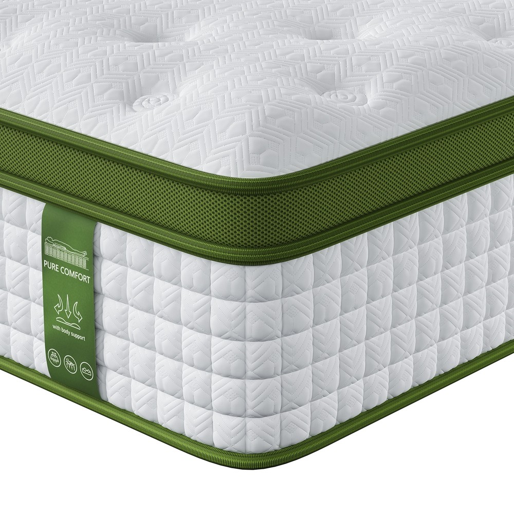 BedStory Single Hybrid Mattress for Pressure Relief Motion Isolation, 34cm