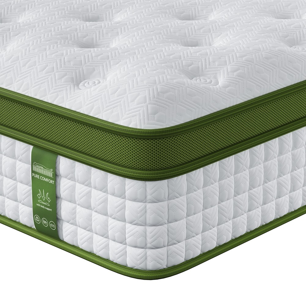 BedStory Medium Firm Single Hybrid Mattress for Pressure Relief & Motion Isolation