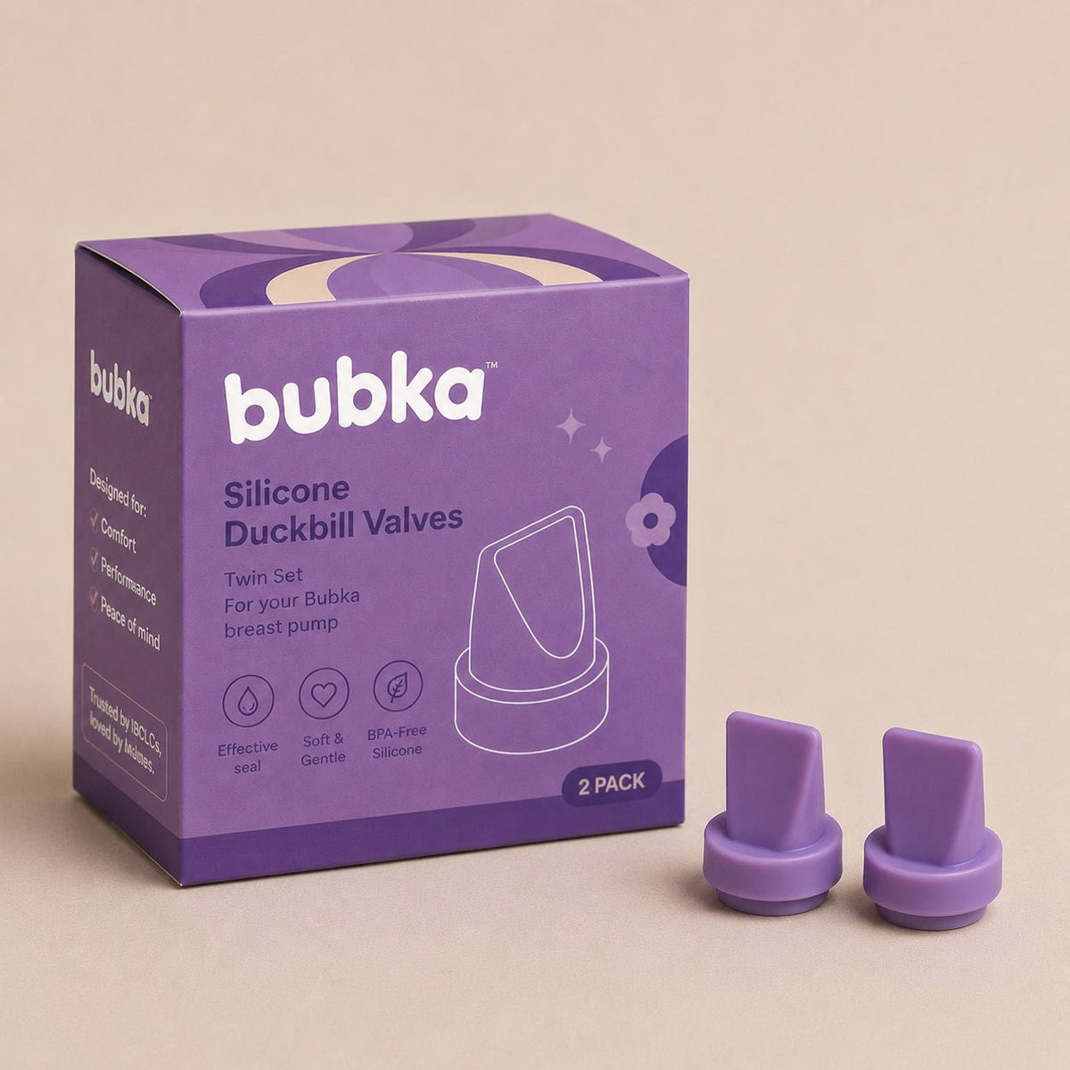 Bubka Glow Duckbill Valves, 2 Pack