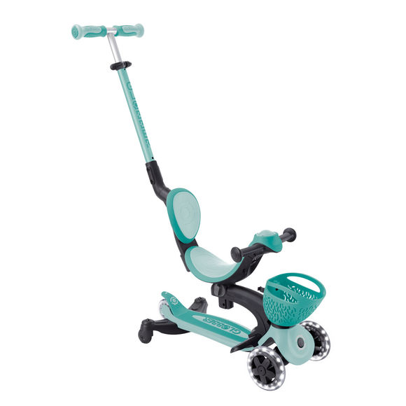 Globber Go Up Baby Lights 360 - Mint