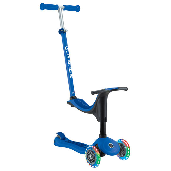 Globber Go Up Sporty Lights Scooter - Blue
