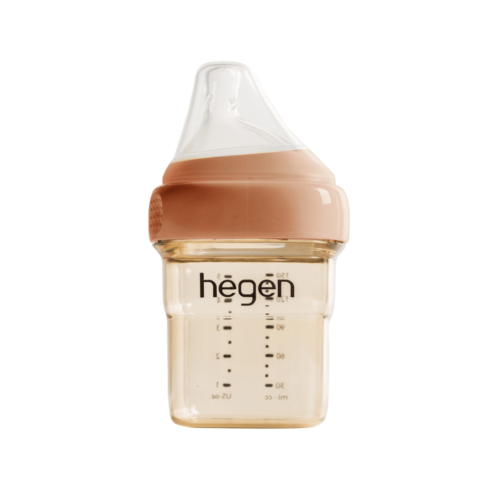 Hegen PCTO 150ml Feeding Bottle PPSU with Slow Flow Teat, Pink
