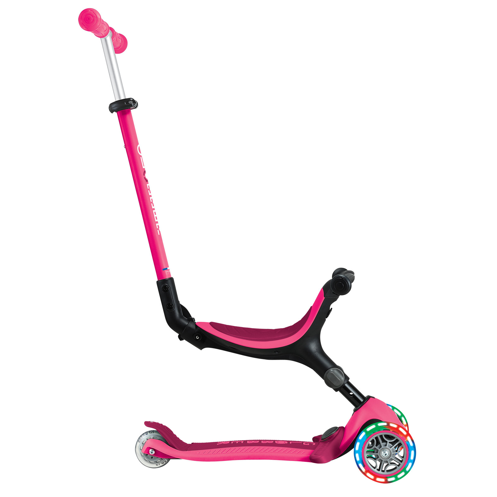 Globber GO UP ACTIVE with Lights - Pink | Baby Bunting AU