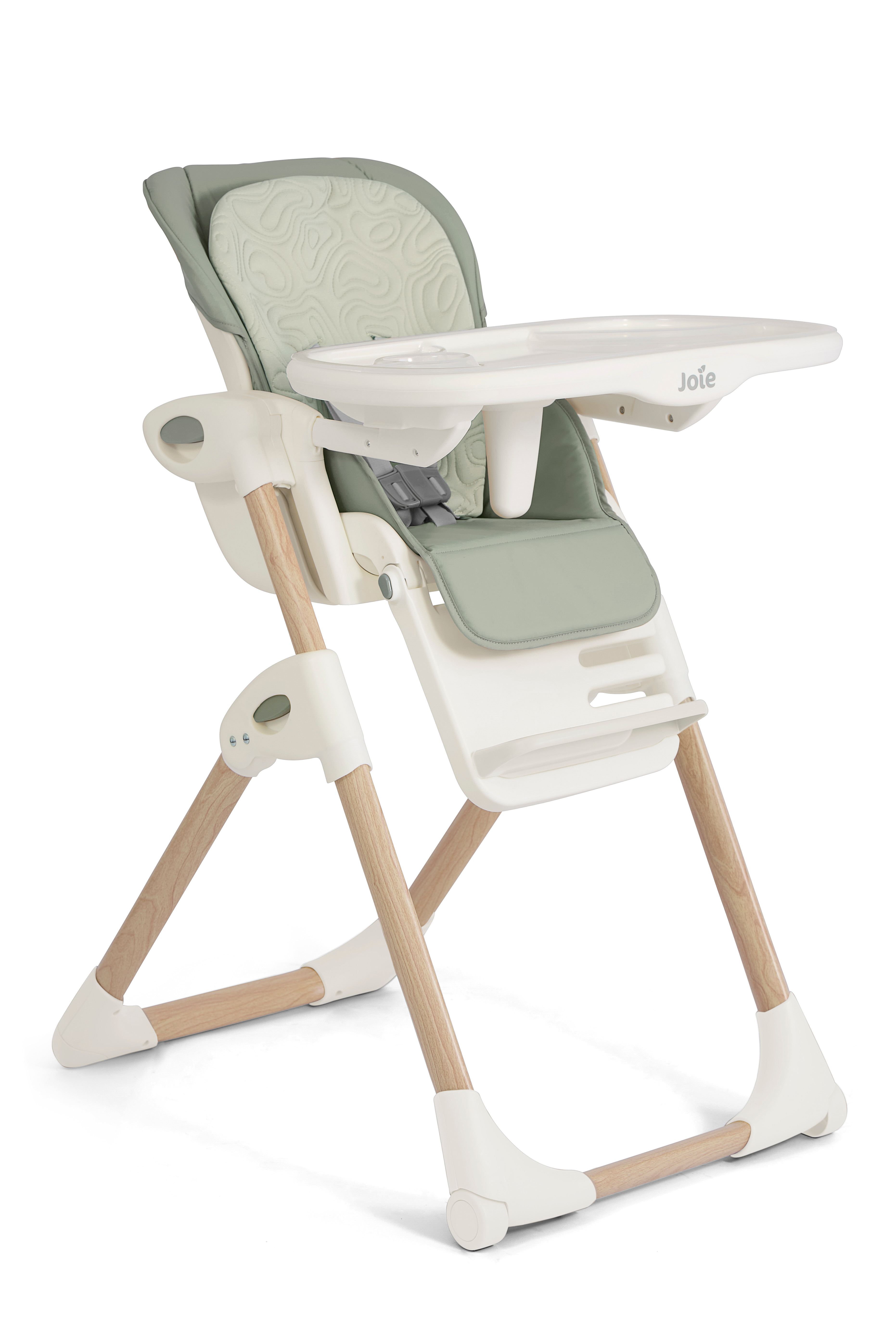 Joie Mimzy Recline Strata Highchair, Grey Wood