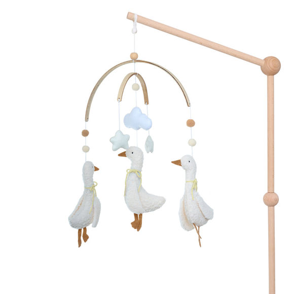 Roomi and Me Baby Mobile Three Little Ducks - Yellow, Mobile Only