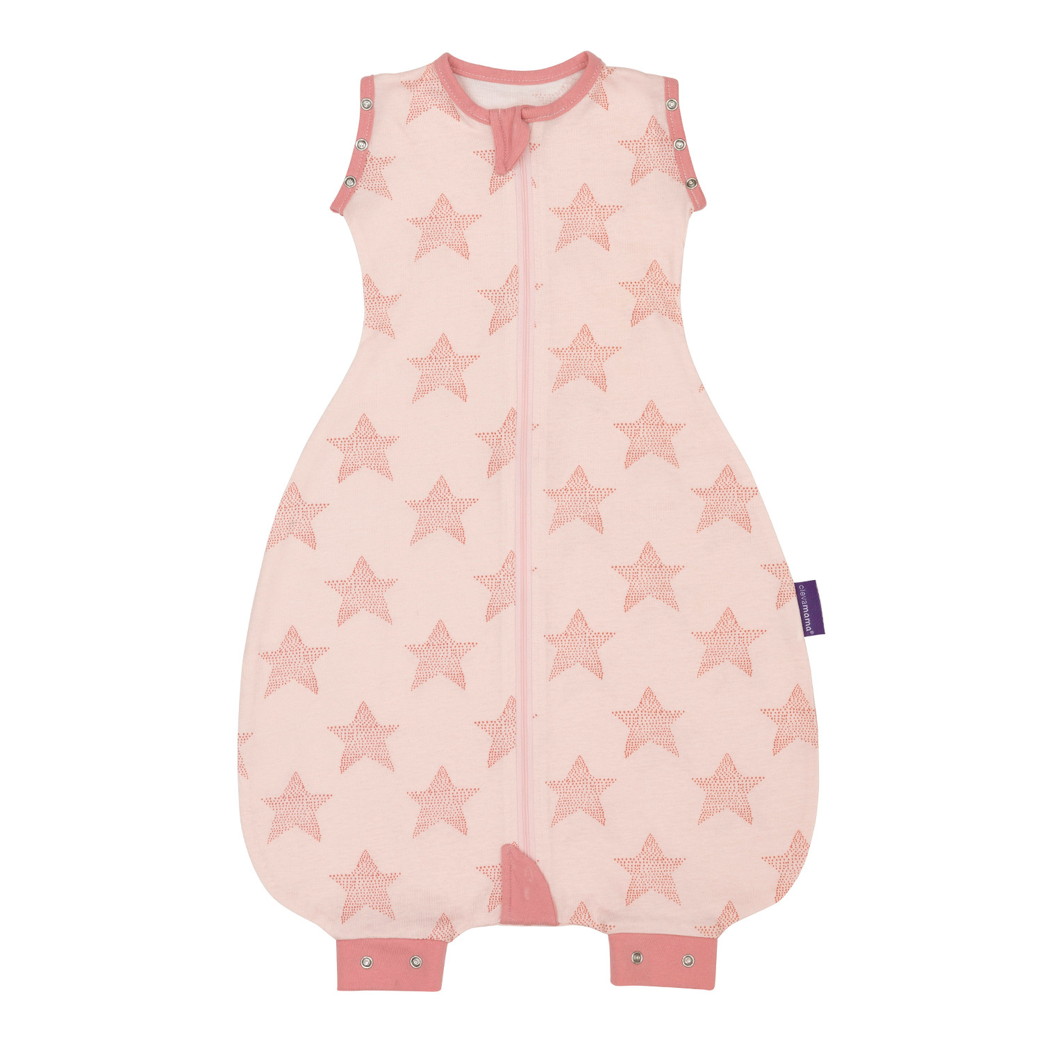 ClevaSleep Nite Nite Romper 1 Tog - Pink