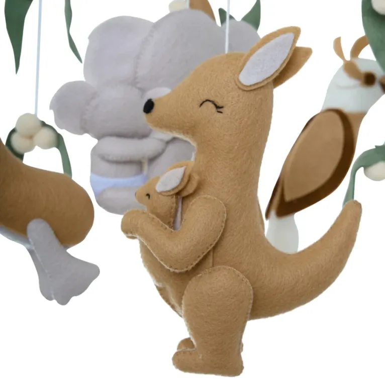Roomi and Me Australian Outback Mobile with Wooden Stand