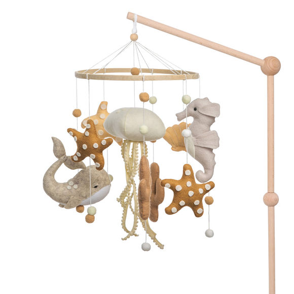 Roomi and Me Underwater Dreaming Mobile with Wooden Stand
