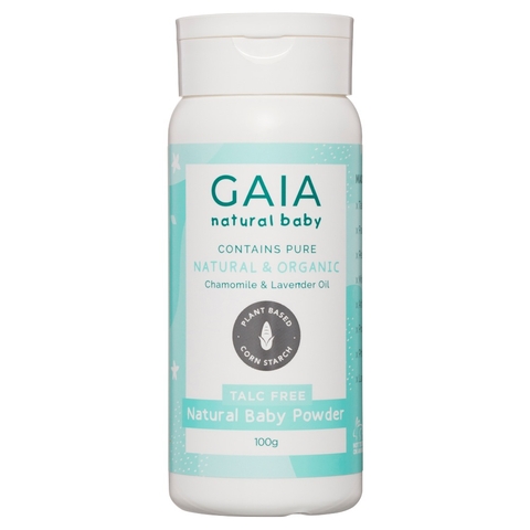Gaia Natural Baby Baby Powder 100g image 0 Large Image