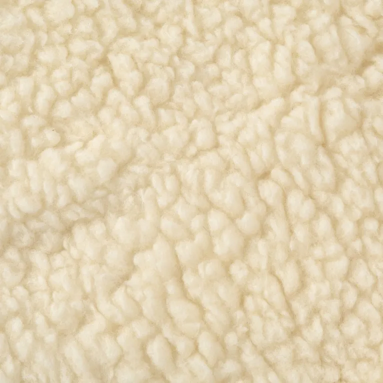 BabyRest Large Cot Lambswool Underlay White