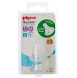 Pigeon Slim Neck Flexible Peristaltic Teat - M - 2 Pack image 0