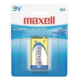Maxell 9V Battery 1 Pack image 0