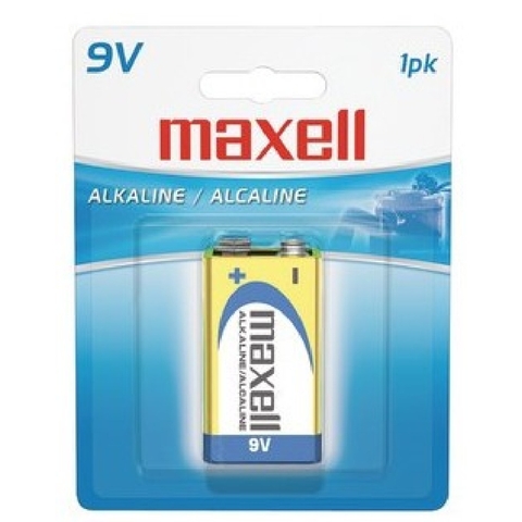 Maxell 9V Battery 1 Pack image 0 Large Image
