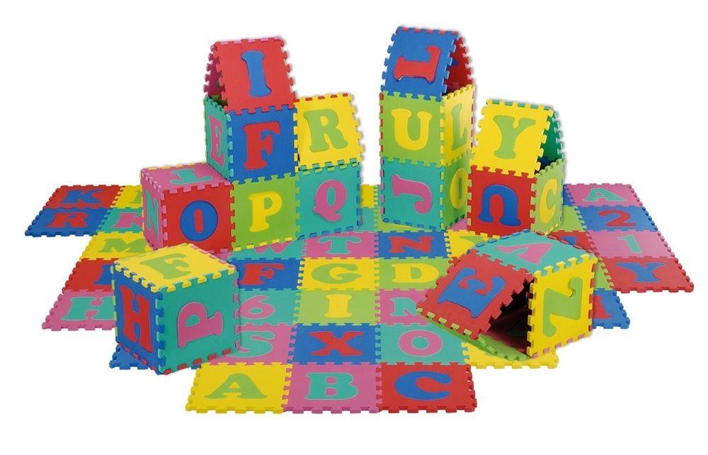 Foam Mats Alphabet & Numbers 36 Piece | Mats | Baby Bunting AU