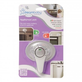 Dreambaby EZY-Check® Swivel Appliance Lock Silver