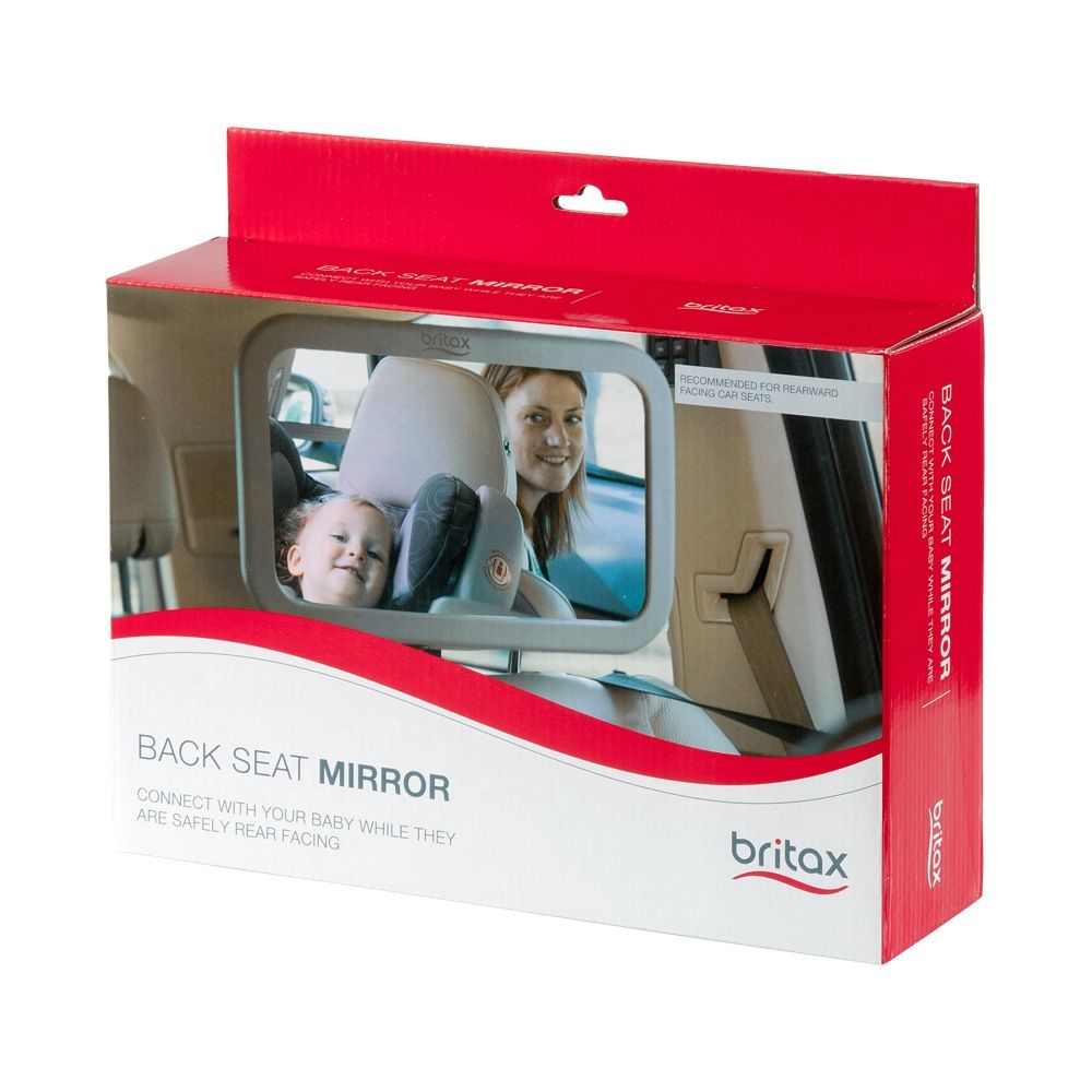 Britax Römer SAFE-WAY M Group 1/2 Car Seat - Space Black + FREE Britax Back  Seat Mirror Worth £24.95!
