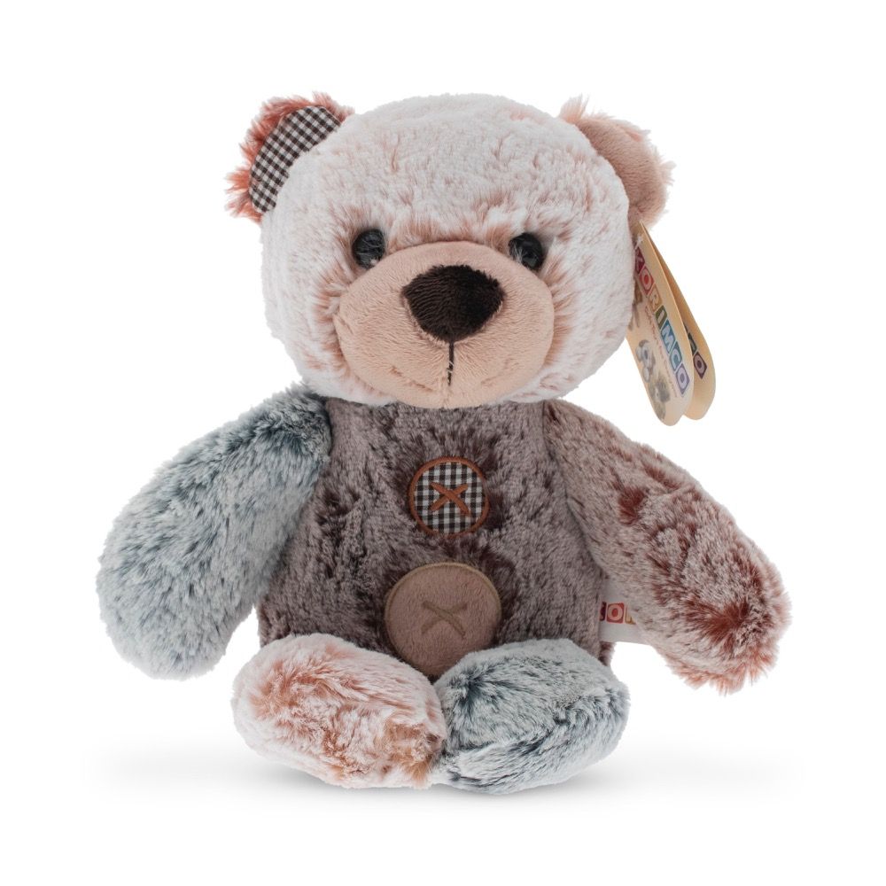 Teddy bear with store patches