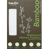 Bubba Blue Bamboo Mattress Protector Cot Large image 0