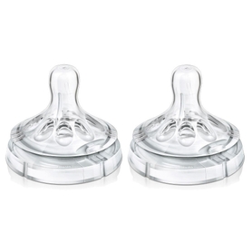 Avent Natural Teat - Variable Flow - 2 Pack