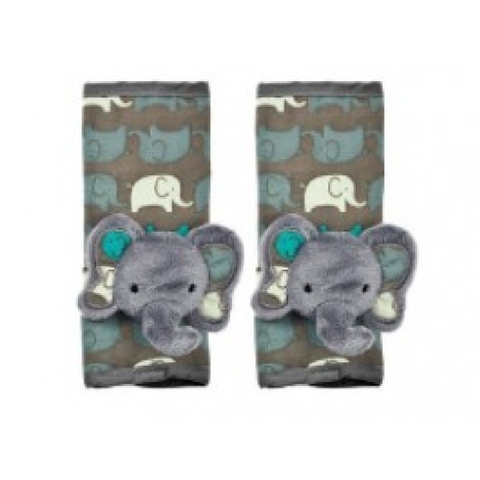 Playette Animal Strap Pals Grey Elephants image 0 Large Image