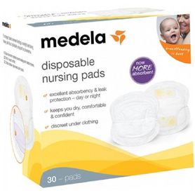 Medela Breast Pads Disposable 30 Pk