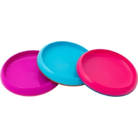 Boon Plate 3 Pk Girl Pink / Purple / Blue