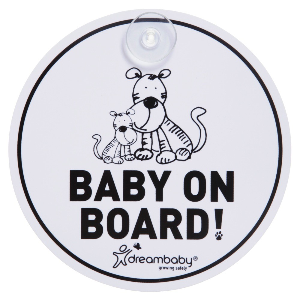 Dreambaby Baby On Board Sign Tiger