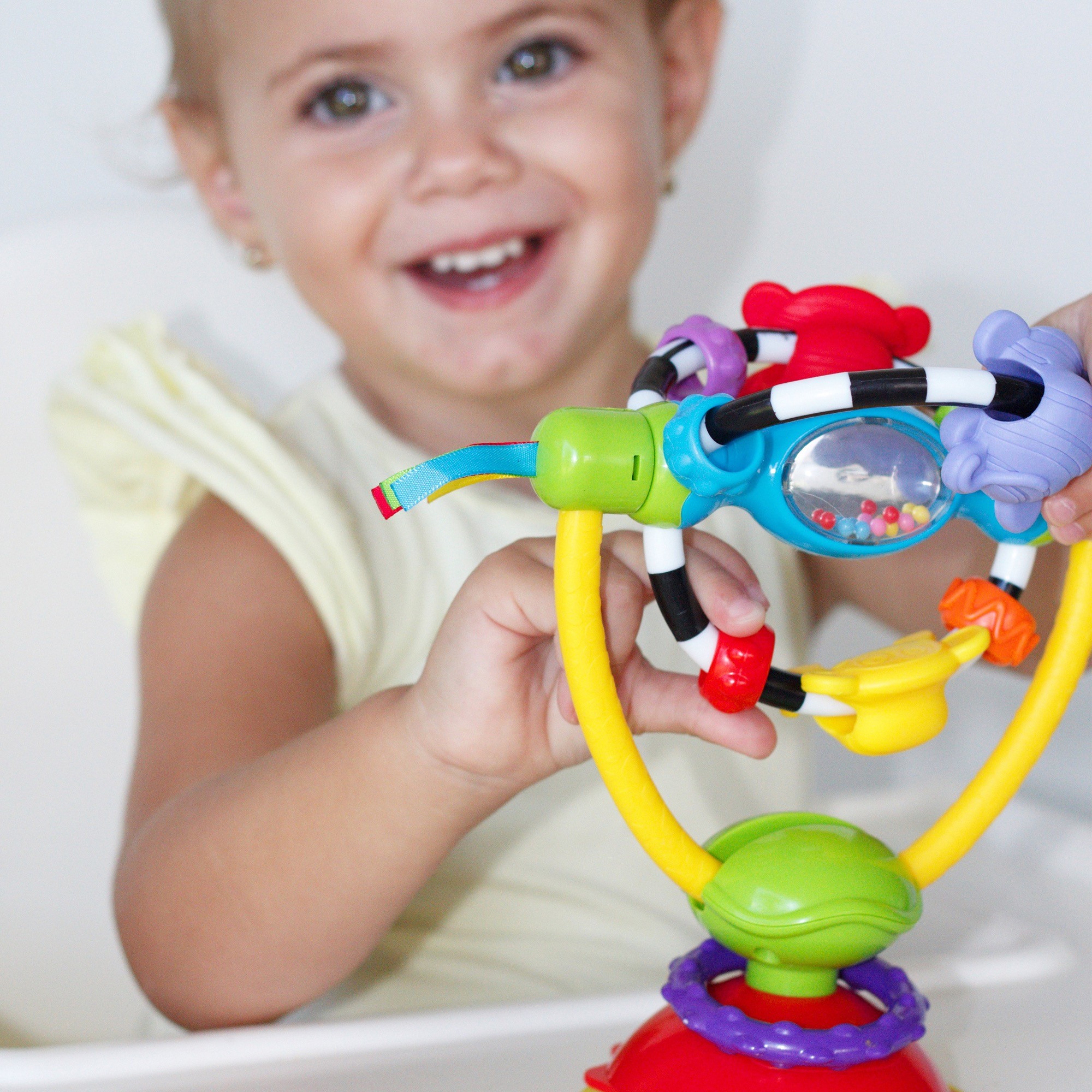 Playgro Spinning High Chair Toy???マルチカラー Playgro High Chair Spinning Toy | Target Australia