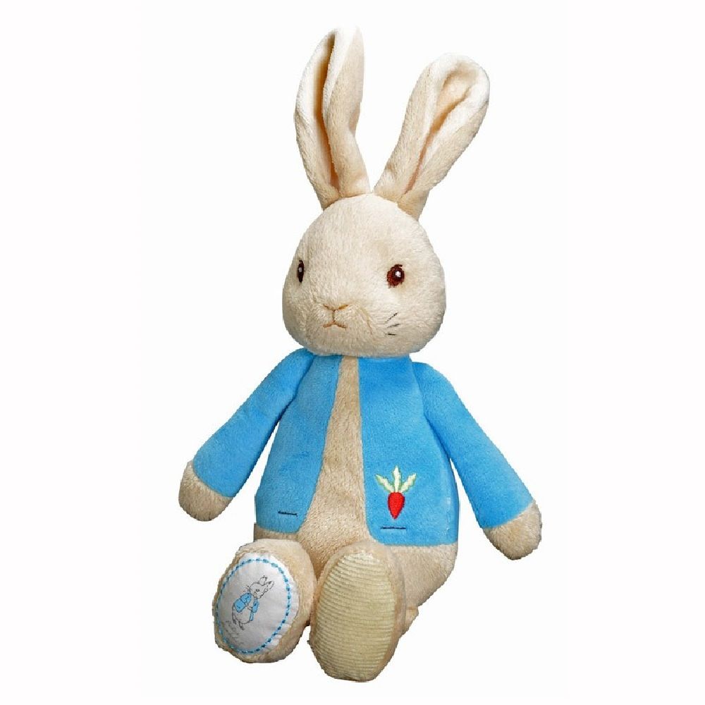 Beatrix Potter A20957 Peter Rabbit Figurine, Blue, Height 17.5 cm :  : Home