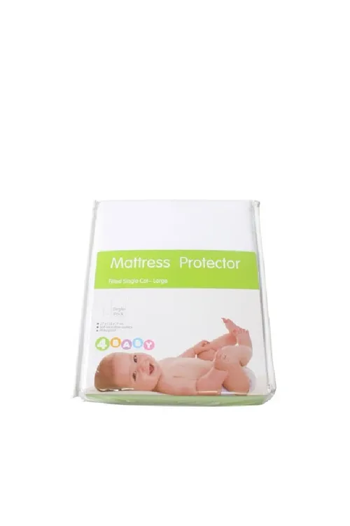 4Baby Mattress Protector Cot Large Baby Bunting NZ
