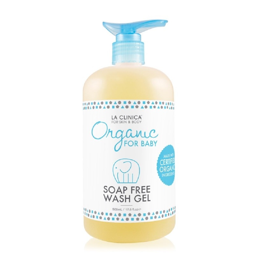 La Clinica Organic Baby Soap Free Wash 500Ml